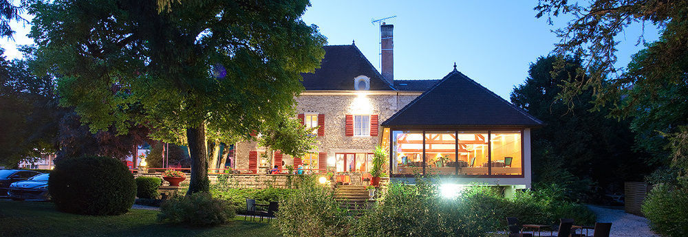 Logis Hostellerie La Chaumiere Arsonval Экстерьер фото